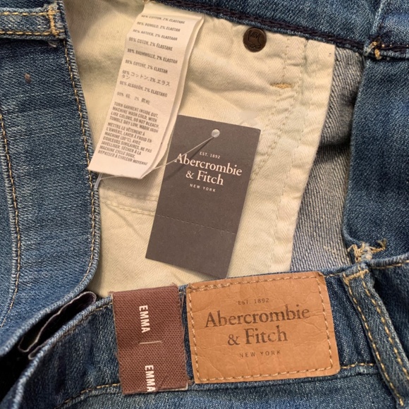 Abercrombie & Fitch Emma Distressed Perfect Stretch Bootcut Jeans 4L - Picture 10 of 12
